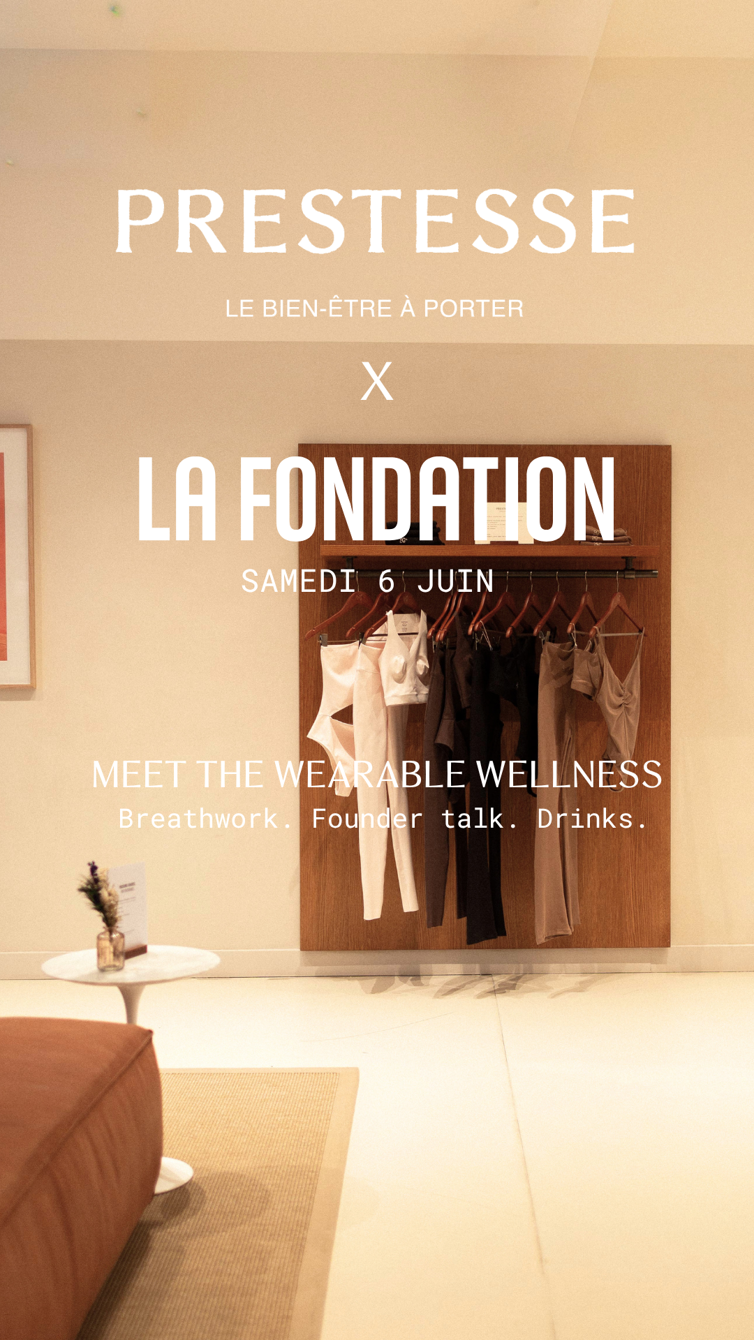 Rituel de relaxation profonde, Garden of Abi x Prestesse x La Fondation